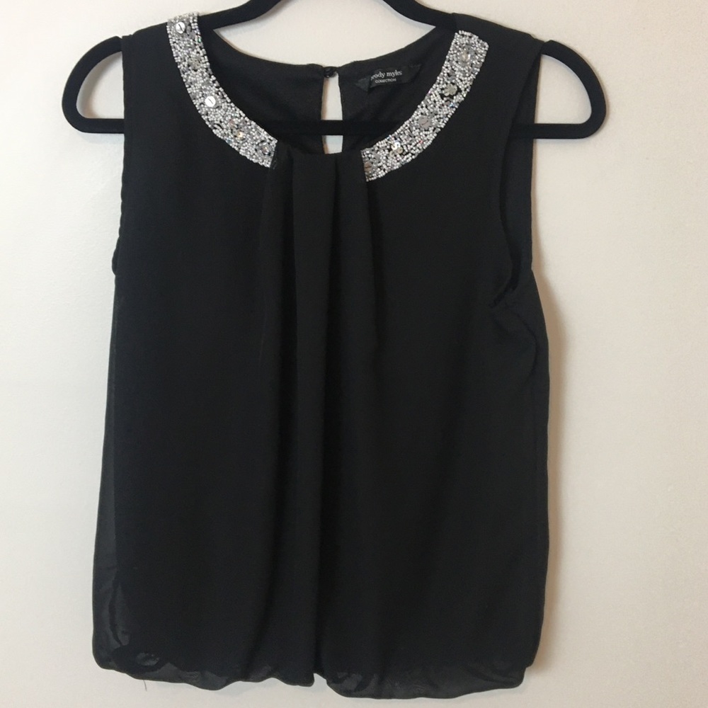 5/$25 Brody Miles Sleeveless embellished S